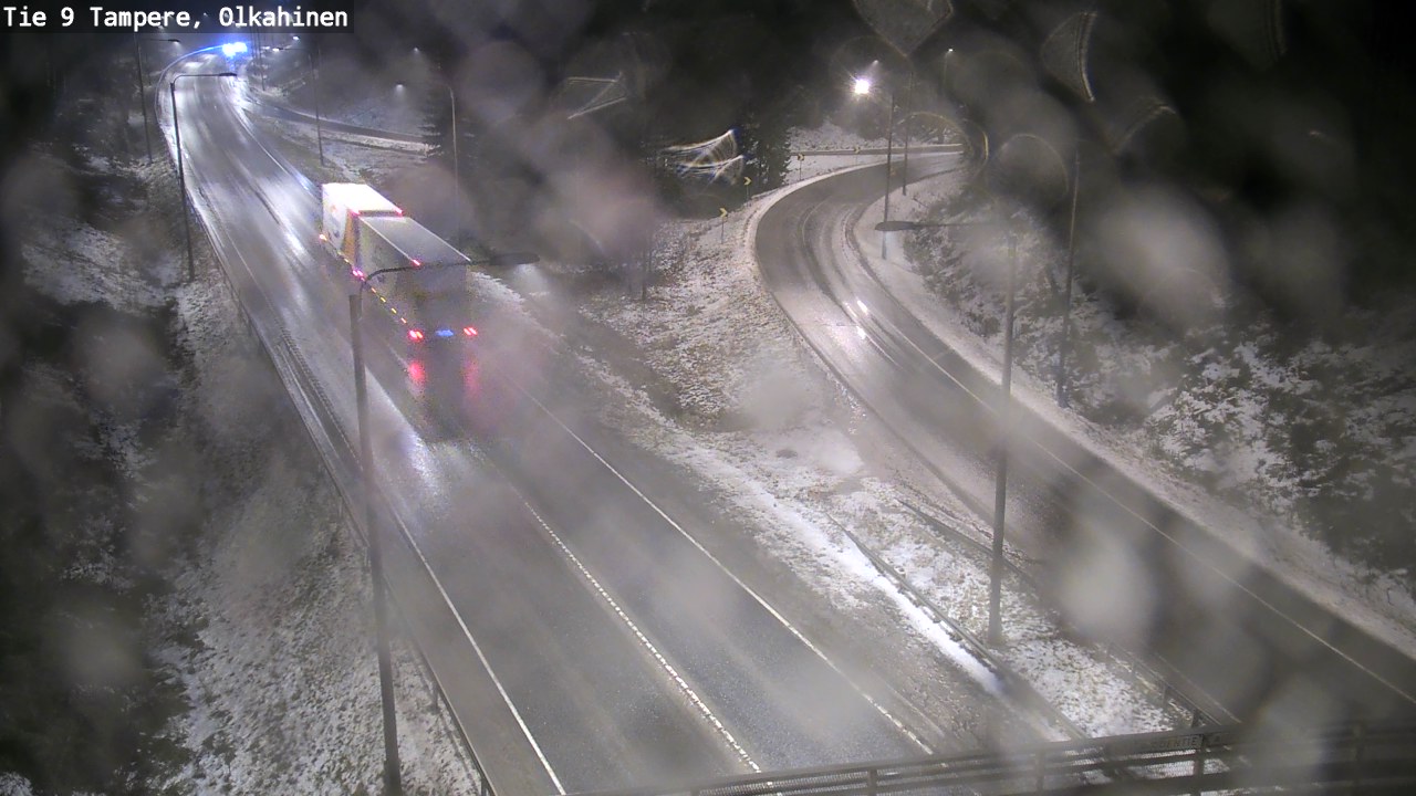 Weather Camera Image Väg 9 Tammerfors, Olkahinen, Tampere, Pirkanmaa
