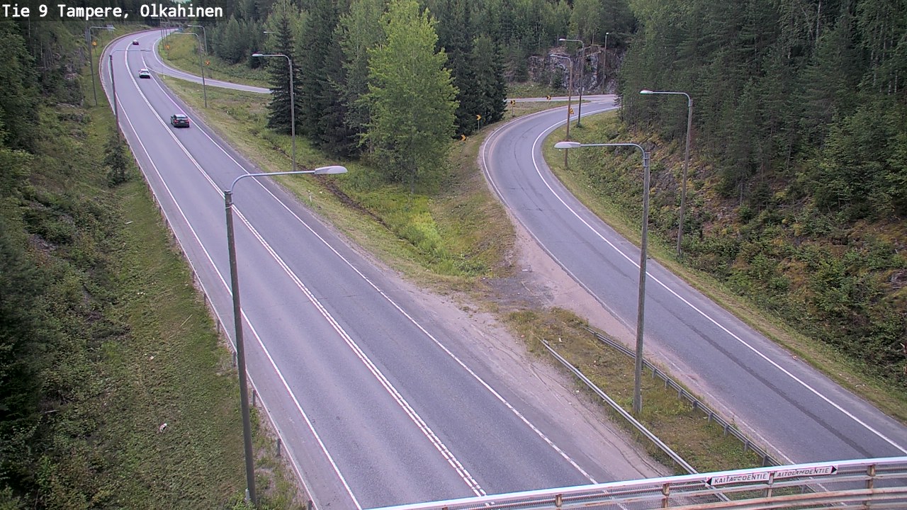 Weather Camera Image Road 9 Tampere, Olkahinen, Tampere, Pirkanmaa