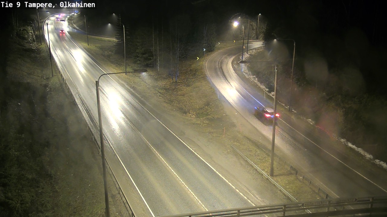 Weather Camera Image Road 9 Tampere, Olkahinen, Tampere, Pirkanmaa