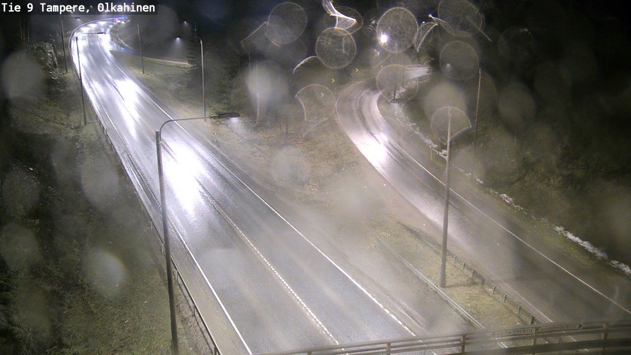 Weather Camera Image Road 9 Tampere, Olkahinen, Tampere, Pirkanmaa
