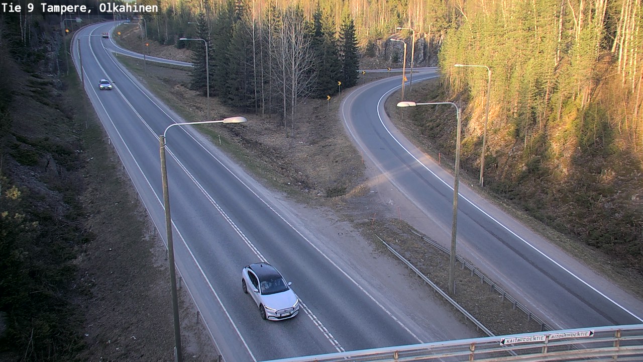 Weather Camera Image Road 9 Tampere, Olkahinen, Tampere, Pirkanmaa