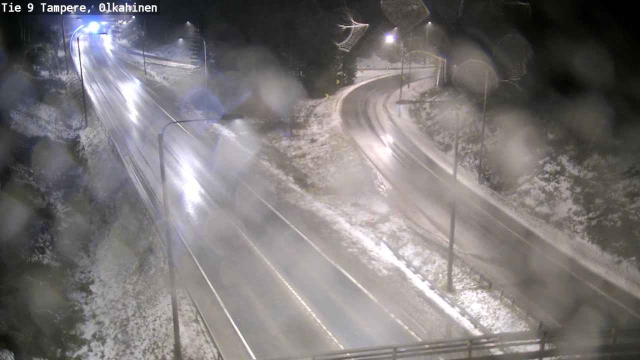 Weather Camera Image Väg 9 Tammerfors, Olkahinen, Tampere, Pirkanmaa