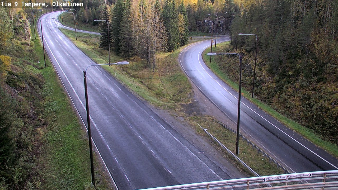 Weather Camera Image Road 9 Tampere, Olkahinen, Tampere, Pirkanmaa