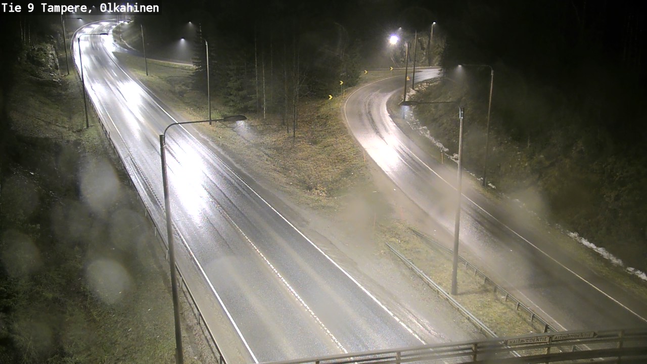 Weather Camera Image Road 9 Tampere, Olkahinen, Tampere, Pirkanmaa