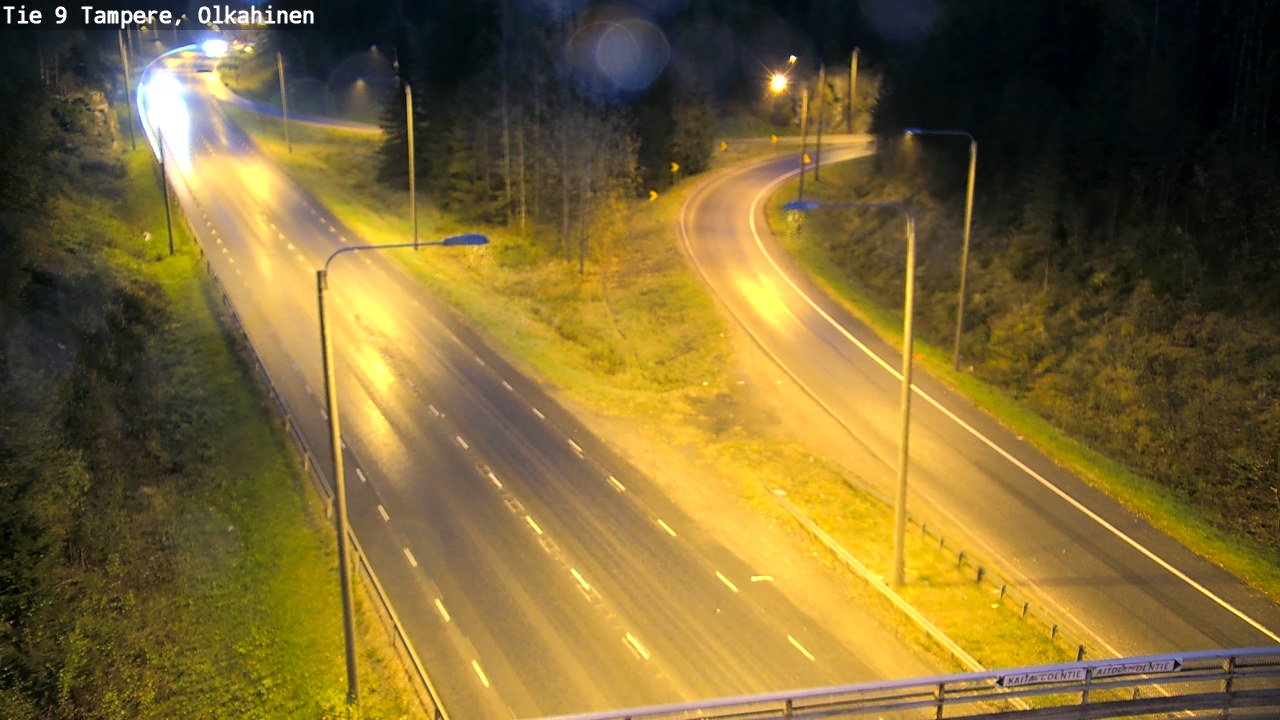 Weather Camera Image Road 9 Tampere, Olkahinen, Tampere, Pirkanmaa