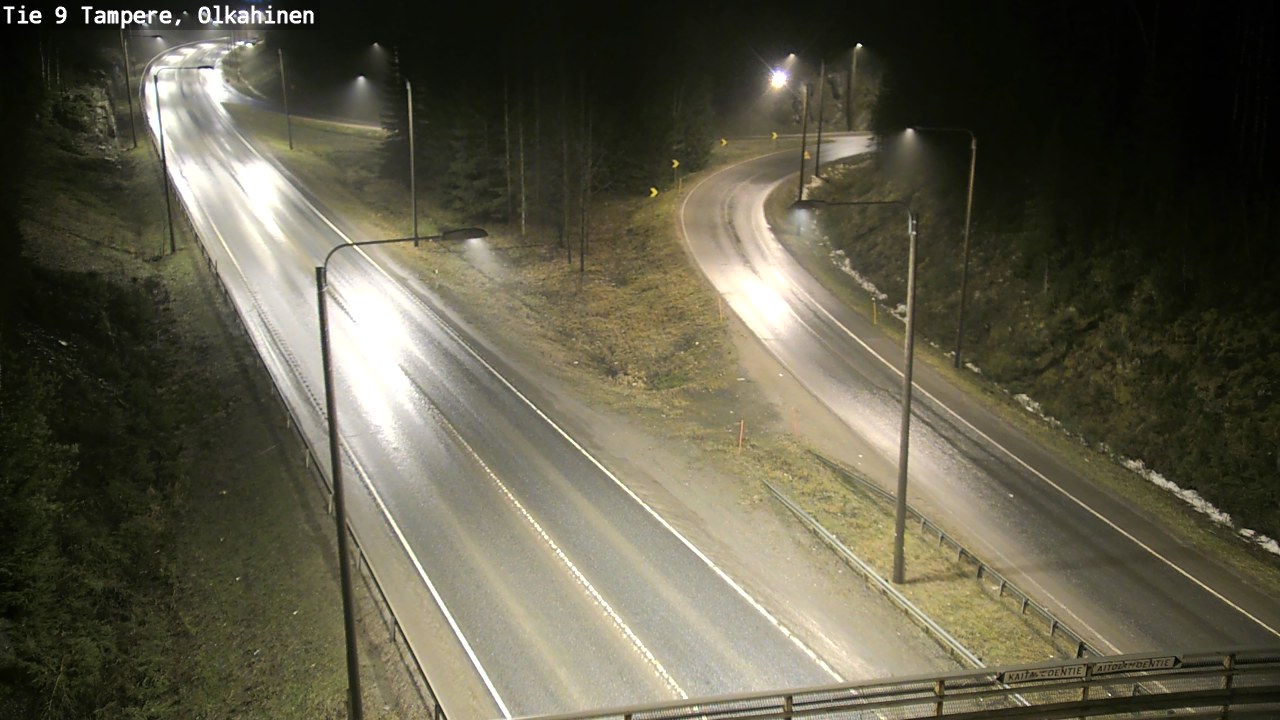 Weather Camera Image Road 9 Tampere, Olkahinen, Tampere, Pirkanmaa