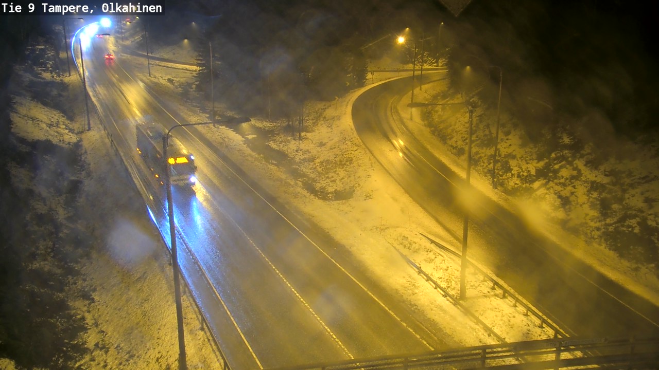 Weather Camera Image Väg 9 Tammerfors, Olkahinen, Tampere, Pirkanmaa