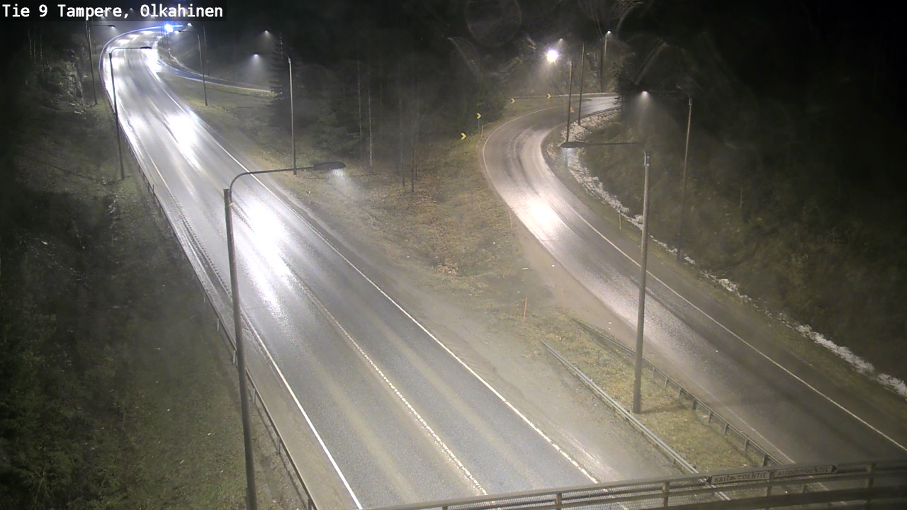 Weather Camera Image Road 9 Tampere, Olkahinen, Tampere, Pirkanmaa