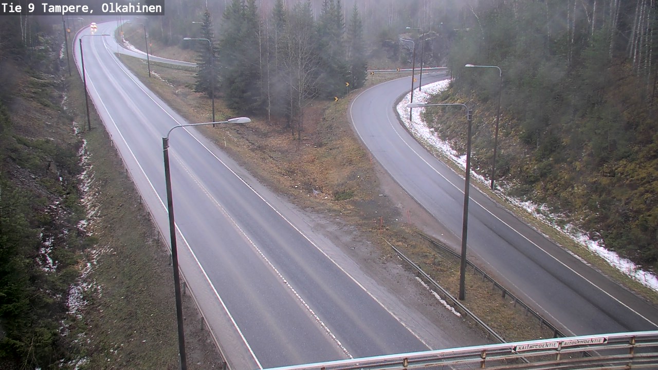 Weather Camera Image Road 9 Tampere, Olkahinen, Tampere, Pirkanmaa