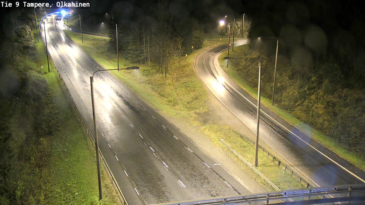 Weather Camera Image Road 9 Tampere, Olkahinen, Tampere, Pirkanmaa