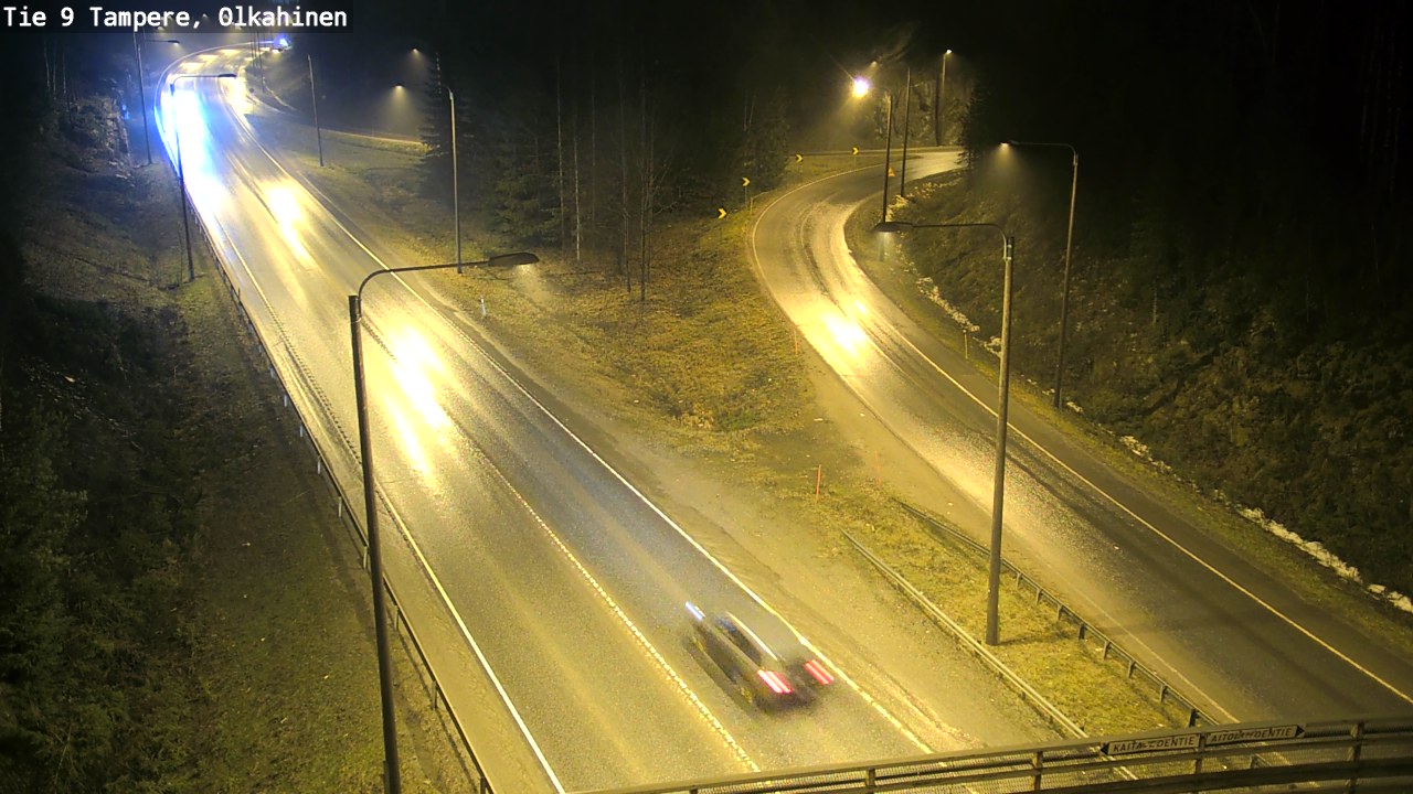 Weather Camera Image Road 9 Tampere, Olkahinen, Tampere, Pirkanmaa