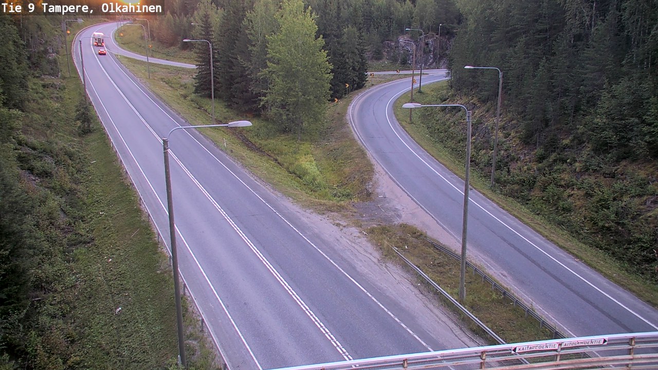 Weather Camera Image Road 9 Tampere, Olkahinen, Tampere, Pirkanmaa