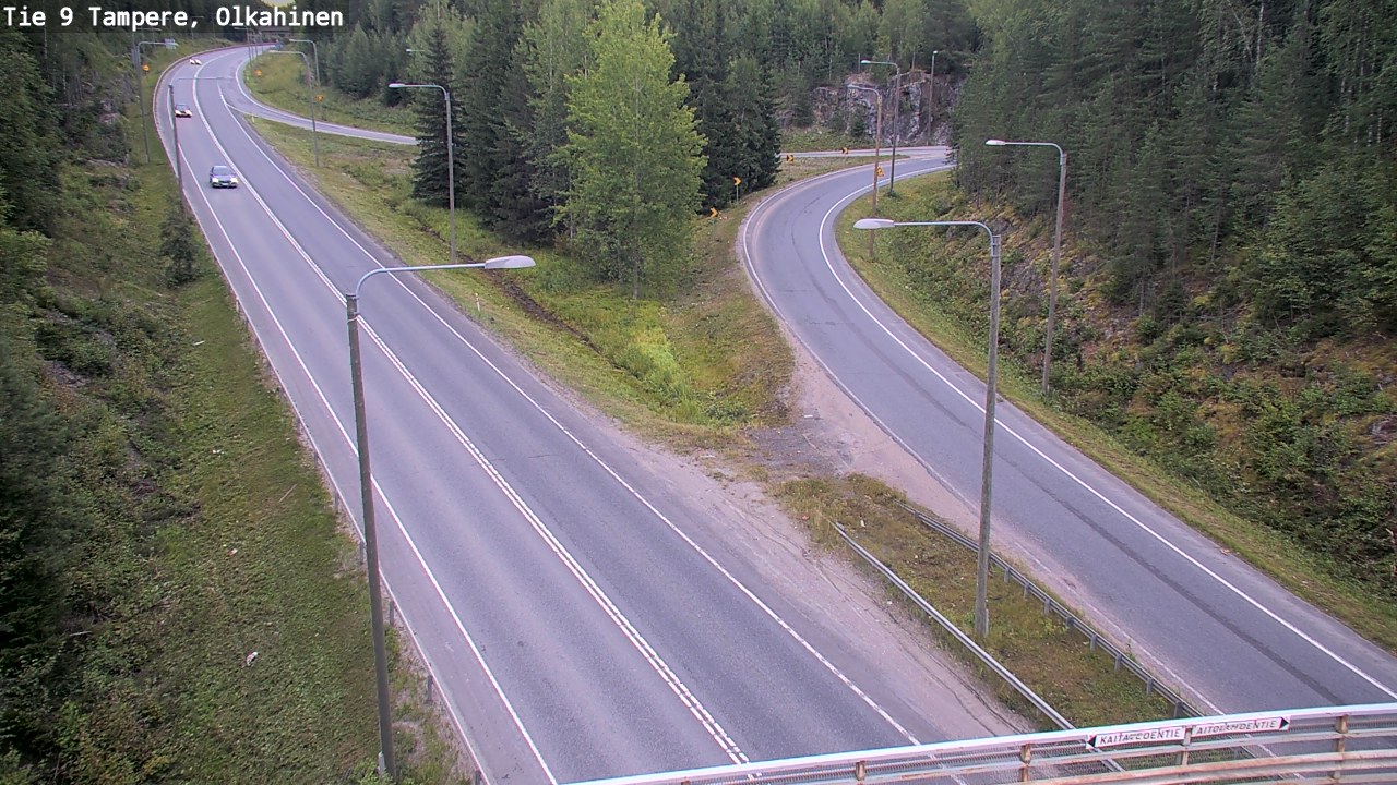 Weather Camera Image Road 9 Tampere, Olkahinen, Tampere, Pirkanmaa