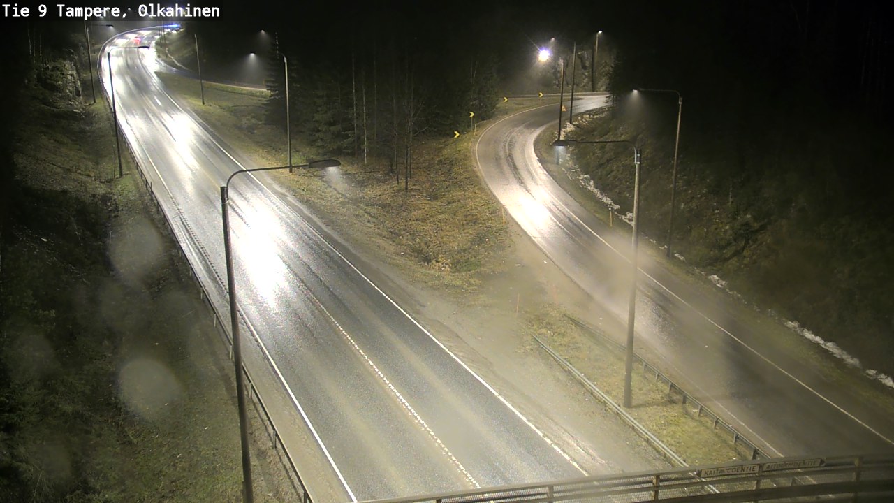 Weather Camera Image Road 9 Tampere, Olkahinen, Tampere, Pirkanmaa