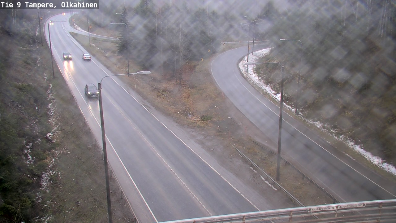 Weather Camera Image Road 9 Tampere, Olkahinen, Tampere, Pirkanmaa