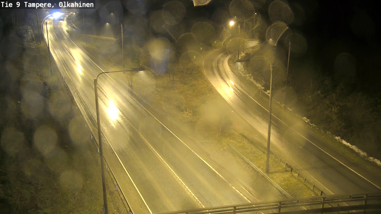 Weather Camera Image Road 9 Tampere, Olkahinen, Tampere, Pirkanmaa
