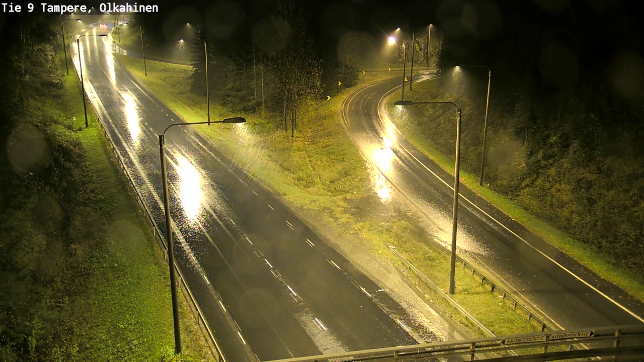 Weather Camera Image Road 9 Tampere, Olkahinen, Tampere, Pirkanmaa