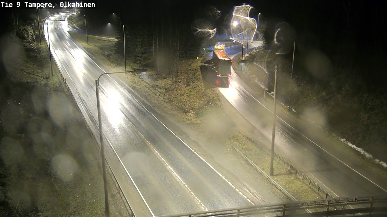 Weather Camera Image Road 9 Tampere, Olkahinen, Tampere, Pirkanmaa