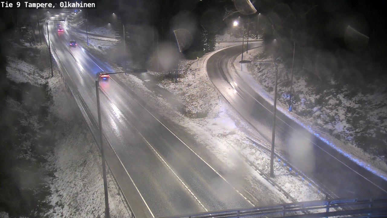 Weather Camera Image Väg 9 Tammerfors, Olkahinen, Tampere, Pirkanmaa