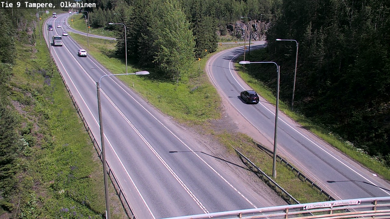 Kelikamerat Kuva Tie 9 Tampere, Olkahinen, Tampere, Pirkanmaa
