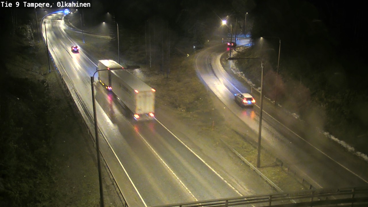 Weather Camera Image Road 9 Tampere, Olkahinen, Tampere, Pirkanmaa
