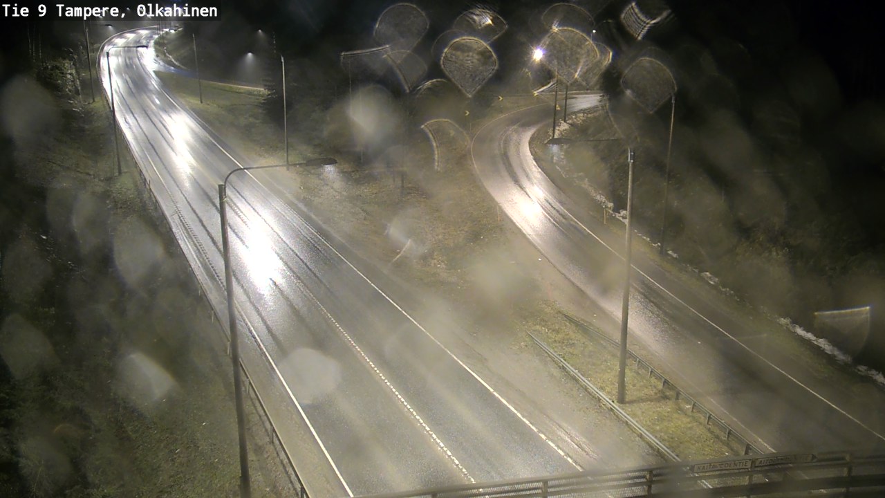 Weather Camera Image Road 9 Tampere, Olkahinen, Tampere, Pirkanmaa