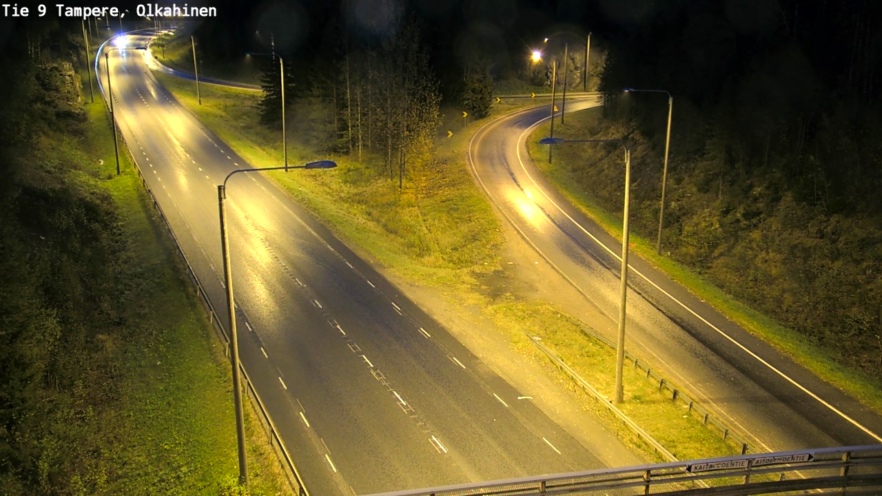 Weather Camera Image Road 9 Tampere, Olkahinen, Tampere, Pirkanmaa