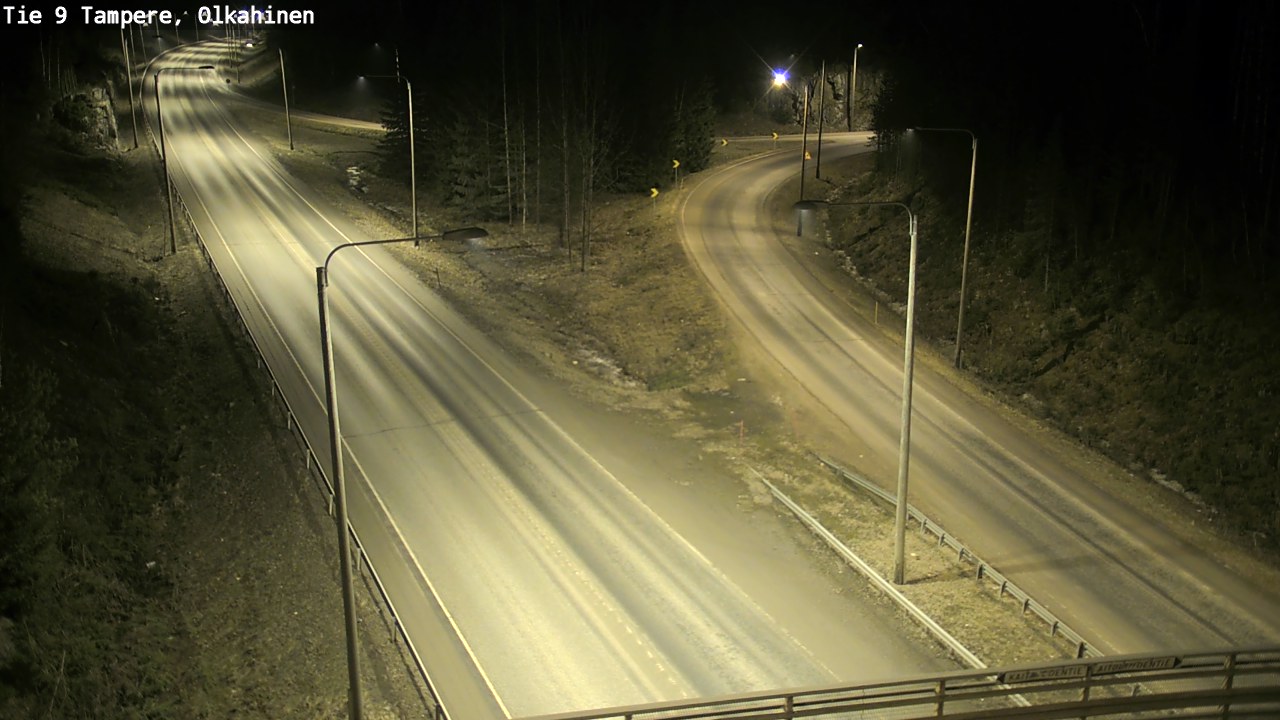 Weather Camera Image Road 9 Tampere, Olkahinen, Tampere, Pirkanmaa