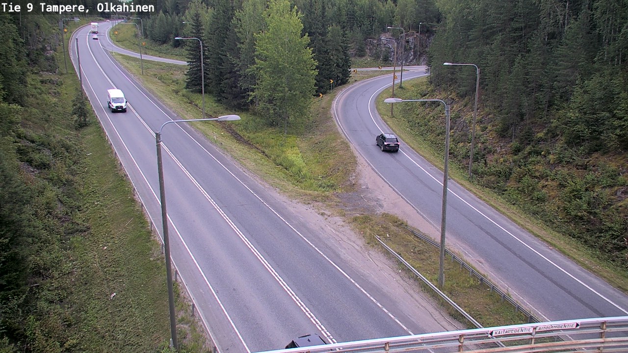 Weather Camera Image Road 9 Tampere, Olkahinen, Tampere, Pirkanmaa
