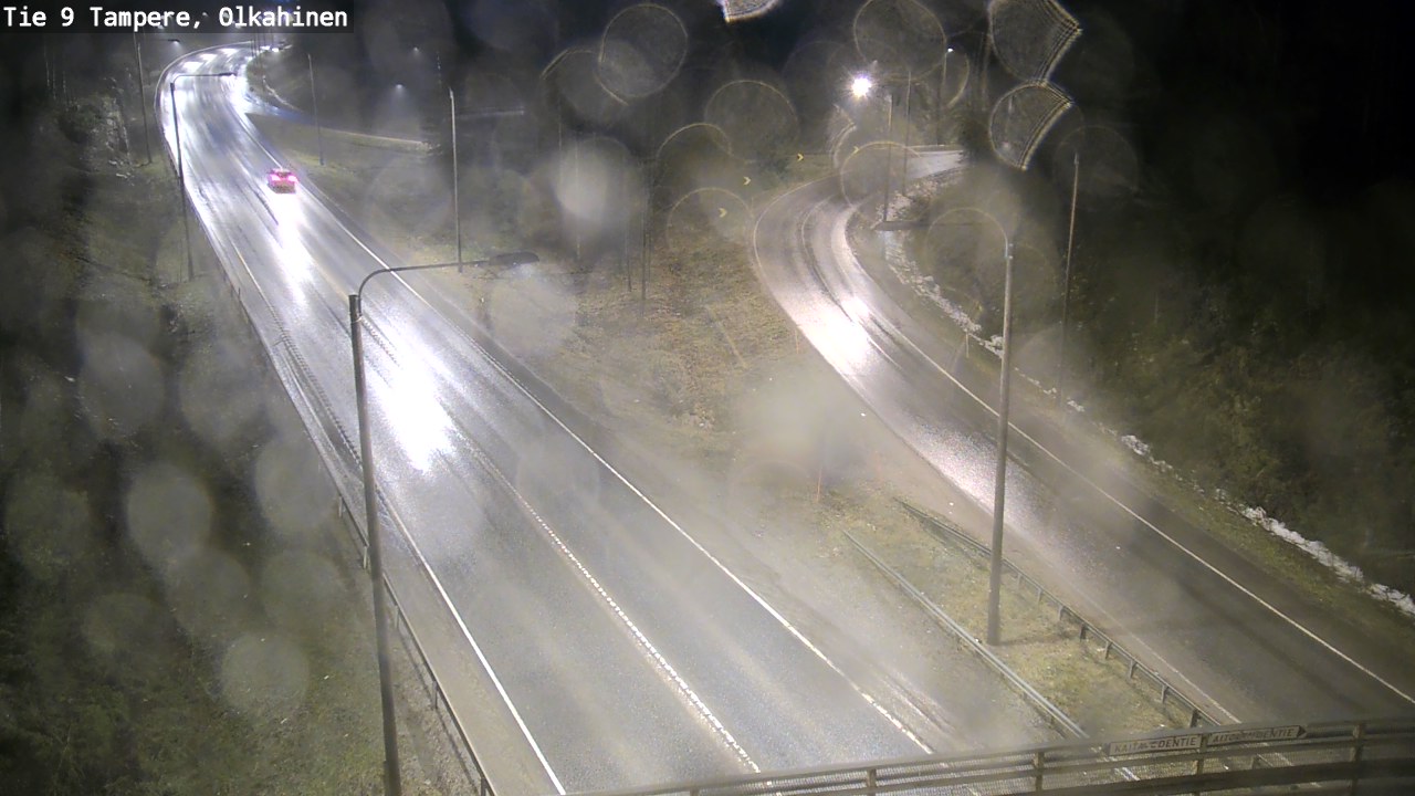 Weather Camera Image Road 9 Tampere, Olkahinen, Tampere, Pirkanmaa