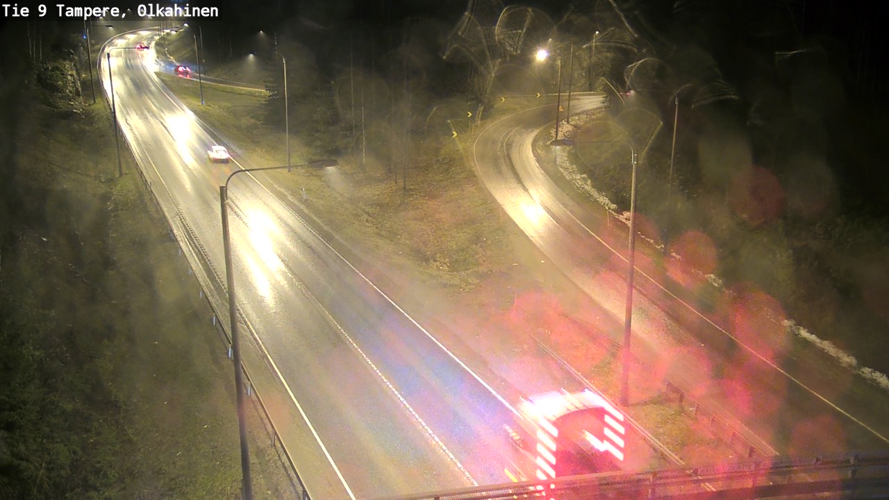 Weather Camera Image Road 9 Tampere, Olkahinen, Tampere, Pirkanmaa