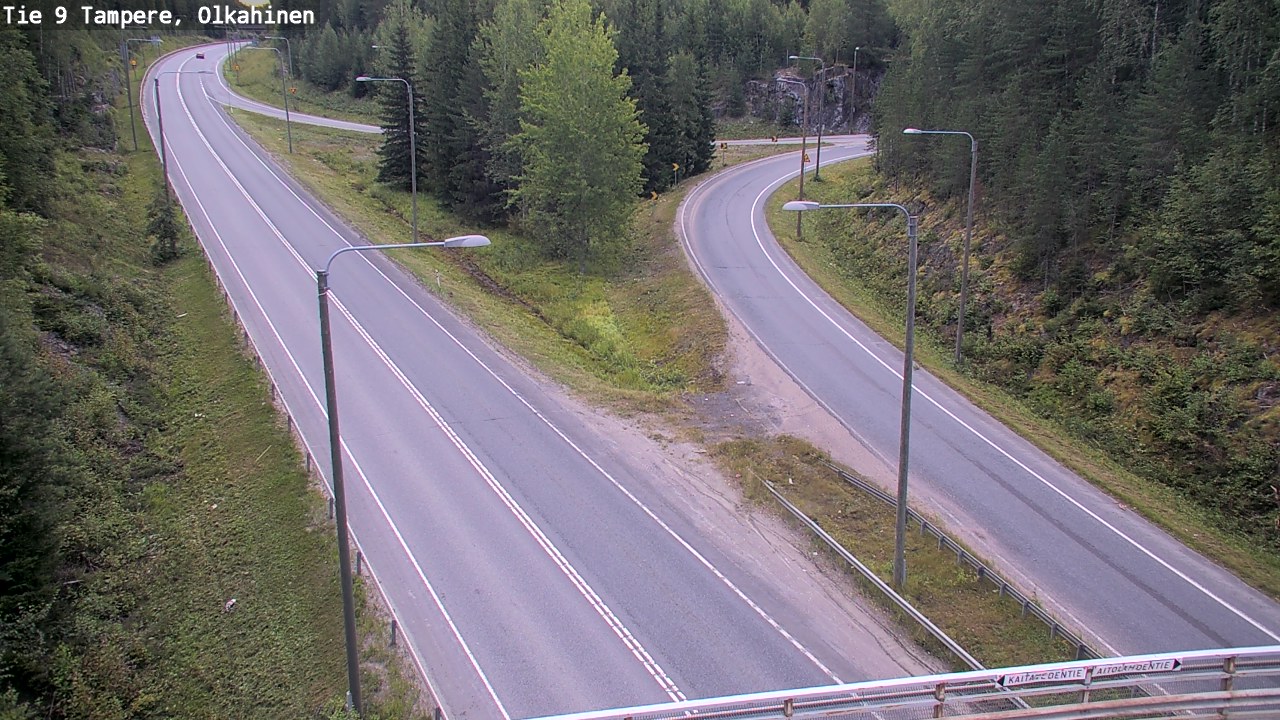 Weather Camera Image Road 9 Tampere, Olkahinen, Tampere, Pirkanmaa