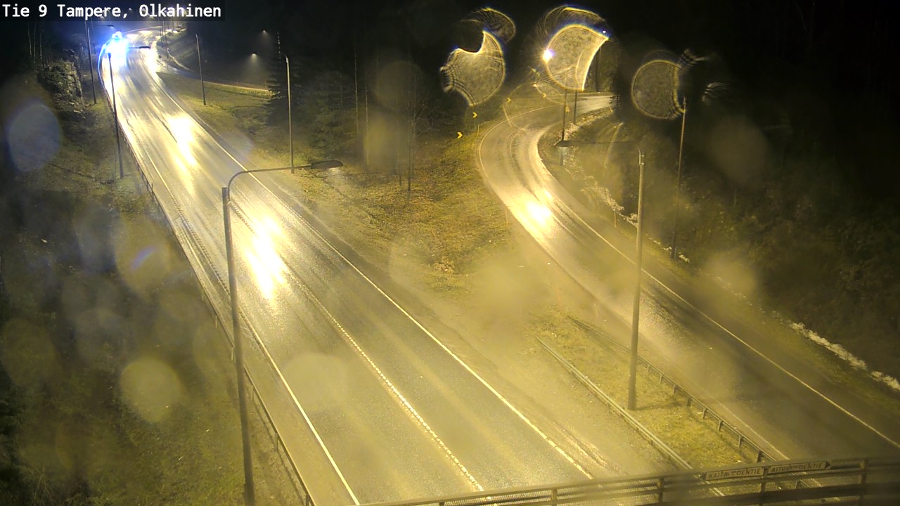 Weather Camera Image Road 9 Tampere, Olkahinen, Tampere, Pirkanmaa