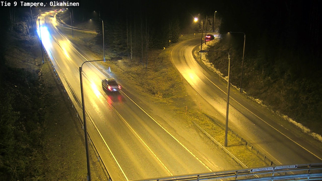 Weather Camera Image Road 9 Tampere, Olkahinen, Tampere, Pirkanmaa