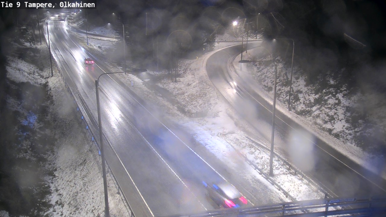 Weather Camera Image Väg 9 Tammerfors, Olkahinen, Tampere, Pirkanmaa