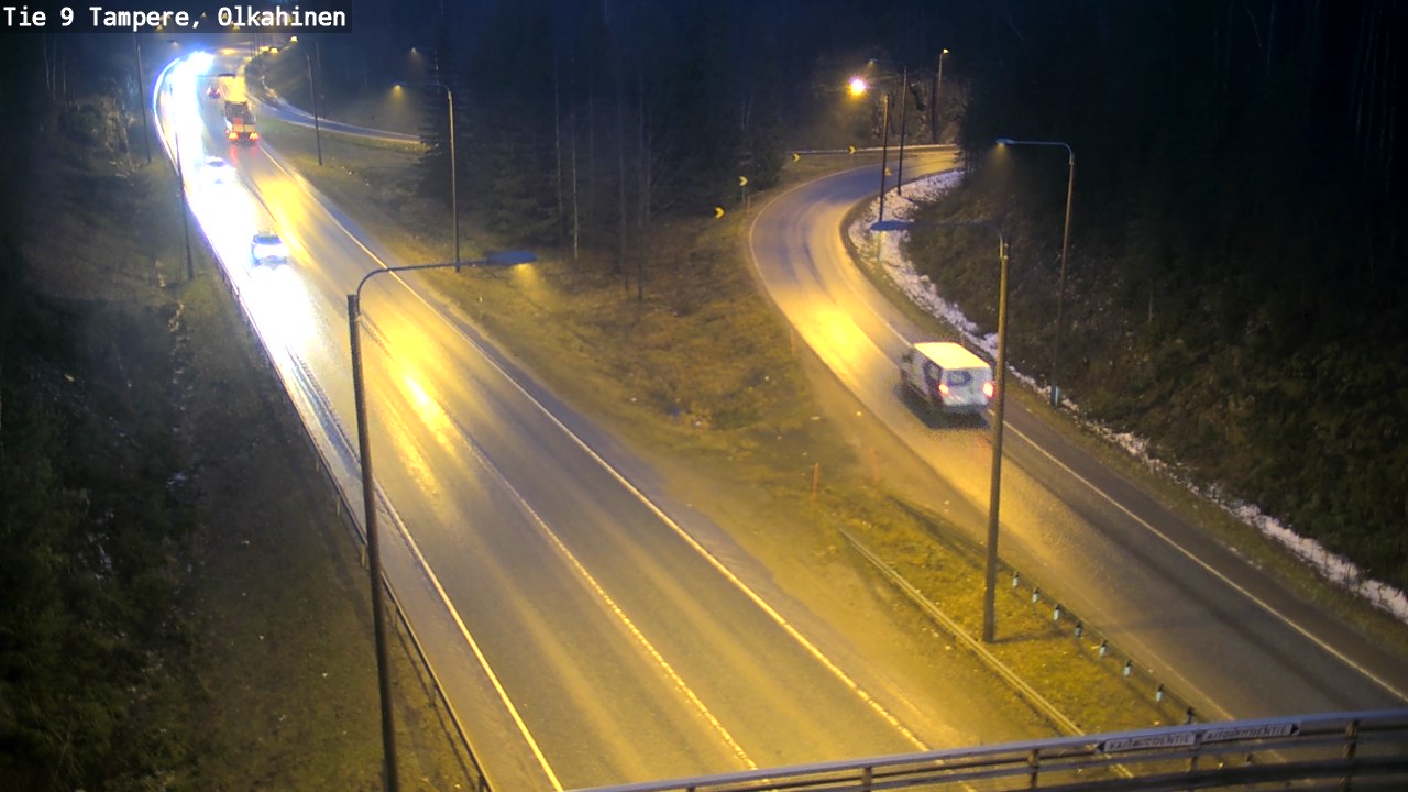 Weather Camera Image Road 9 Tampere, Olkahinen, Tampere, Pirkanmaa