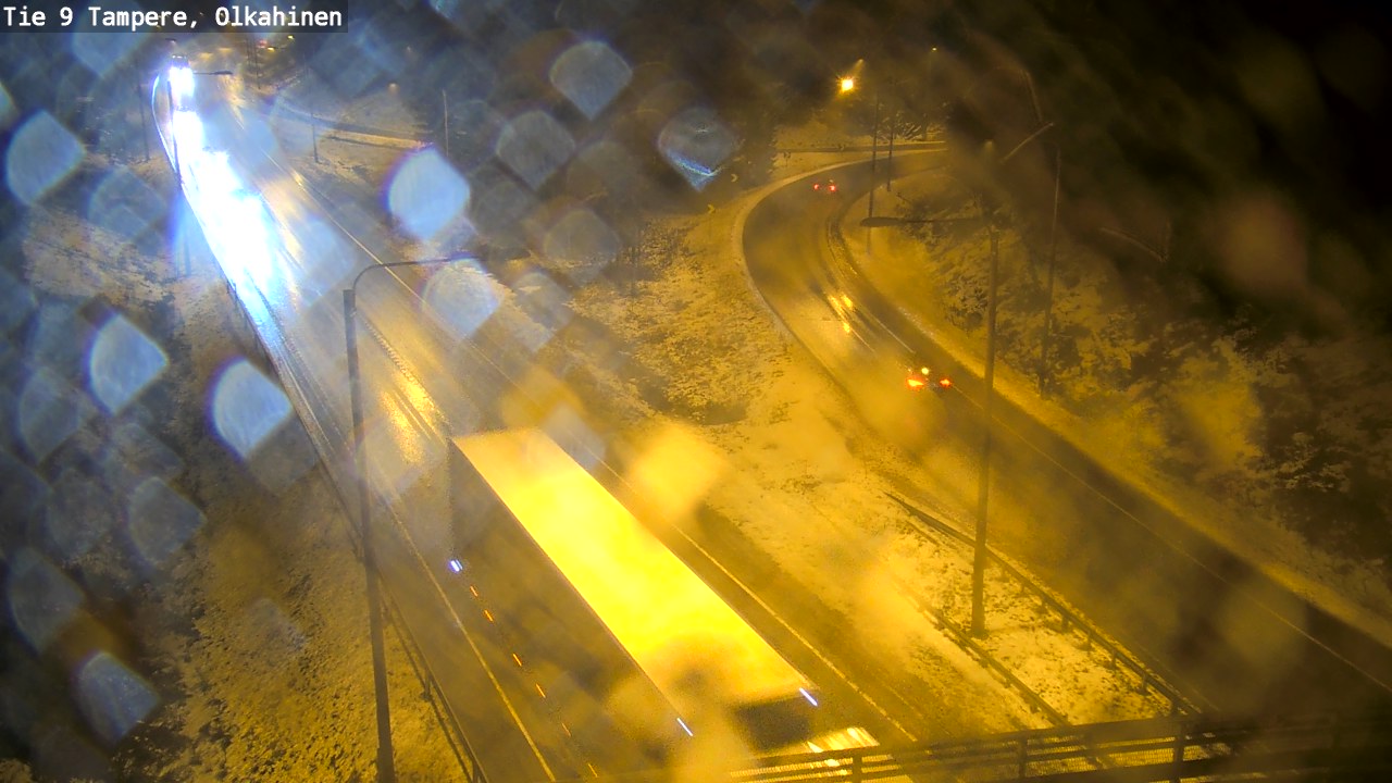 Weather Camera Image Väg 9 Tammerfors, Olkahinen, Tampere, Pirkanmaa
