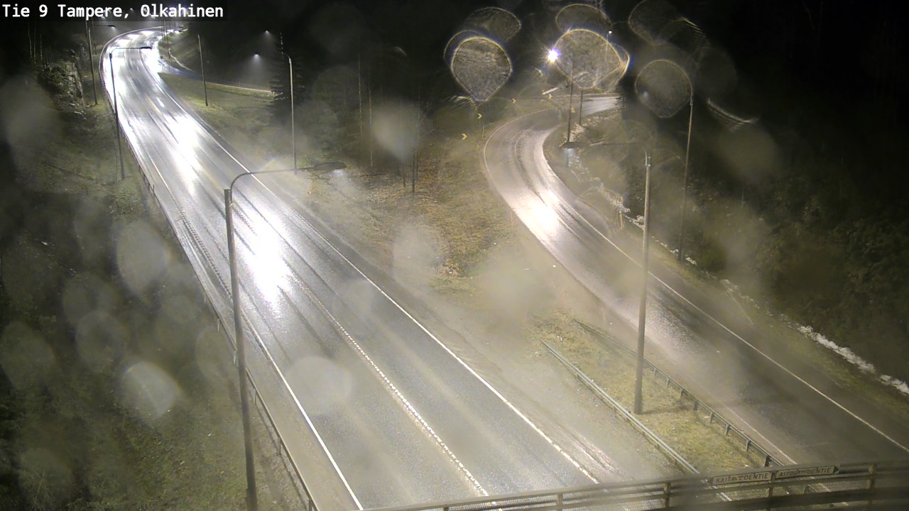 Weather Camera Image Road 9 Tampere, Olkahinen, Tampere, Pirkanmaa