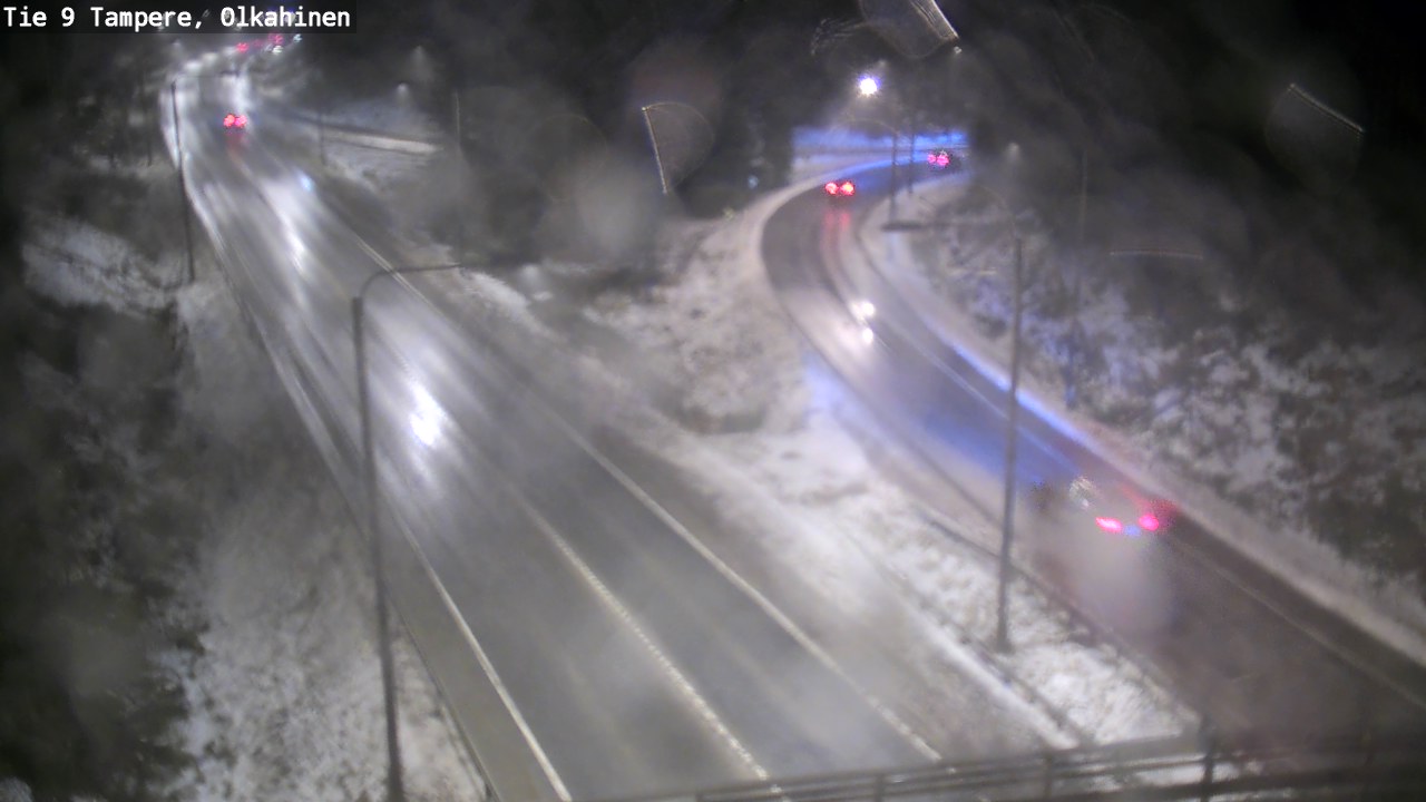 Weather Camera Image Väg 9 Tammerfors, Olkahinen, Tampere, Pirkanmaa