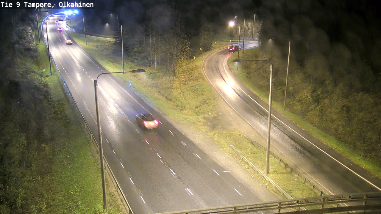 Weather Camera Image Road 9 Tampere, Olkahinen, Tampere, Pirkanmaa