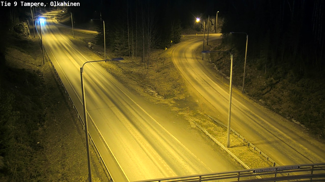 Weather Camera Image Road 9 Tampere, Olkahinen, Tampere, Pirkanmaa