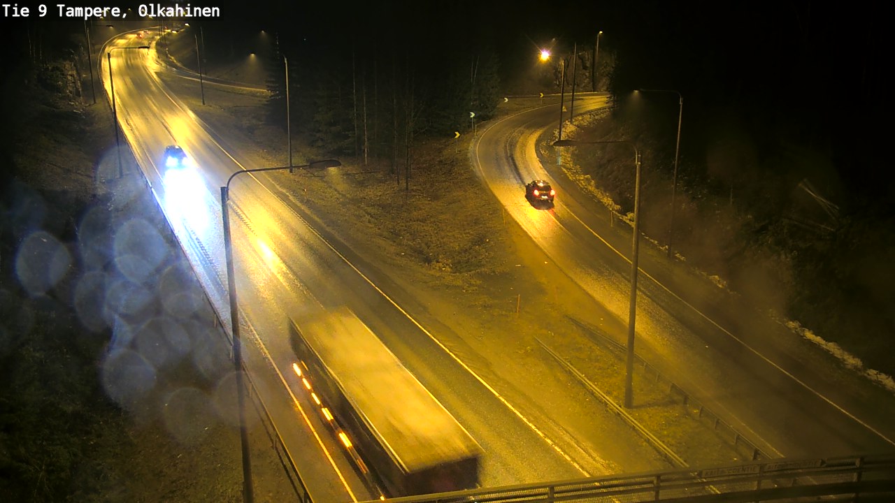 Weather Camera Image Road 9 Tampere, Olkahinen, Tampere, Pirkanmaa