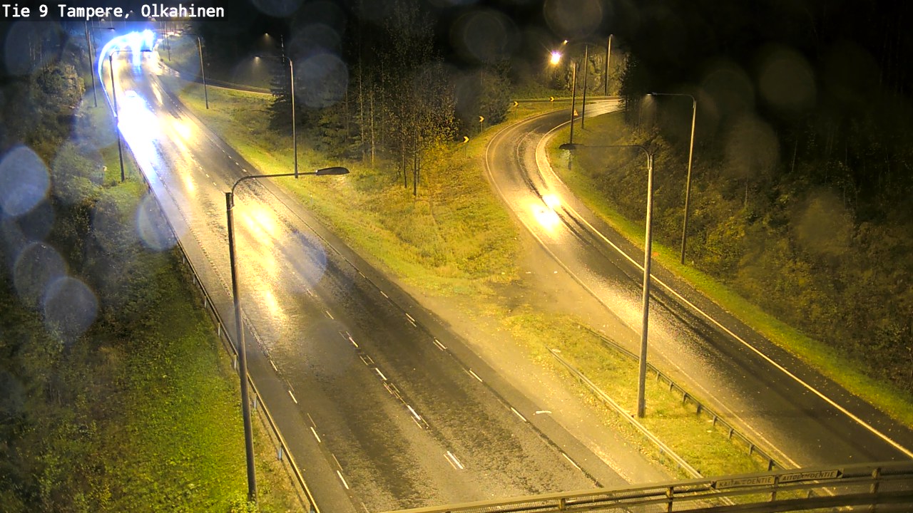 Weather Camera Image Road 9 Tampere, Olkahinen, Tampere, Pirkanmaa