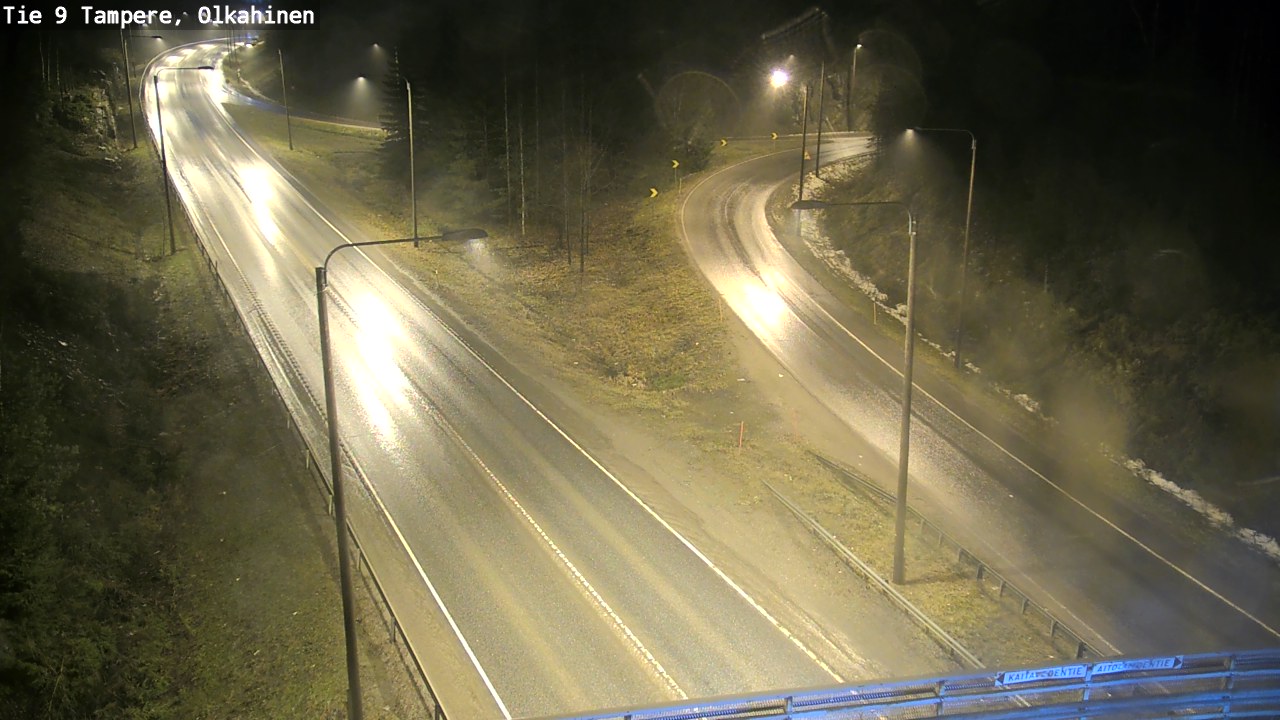 Weather Camera Image Road 9 Tampere, Olkahinen, Tampere, Pirkanmaa