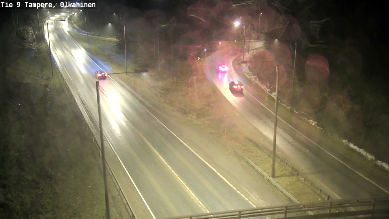 Weather Camera Image Road 9 Tampere, Olkahinen, Tampere, Pirkanmaa