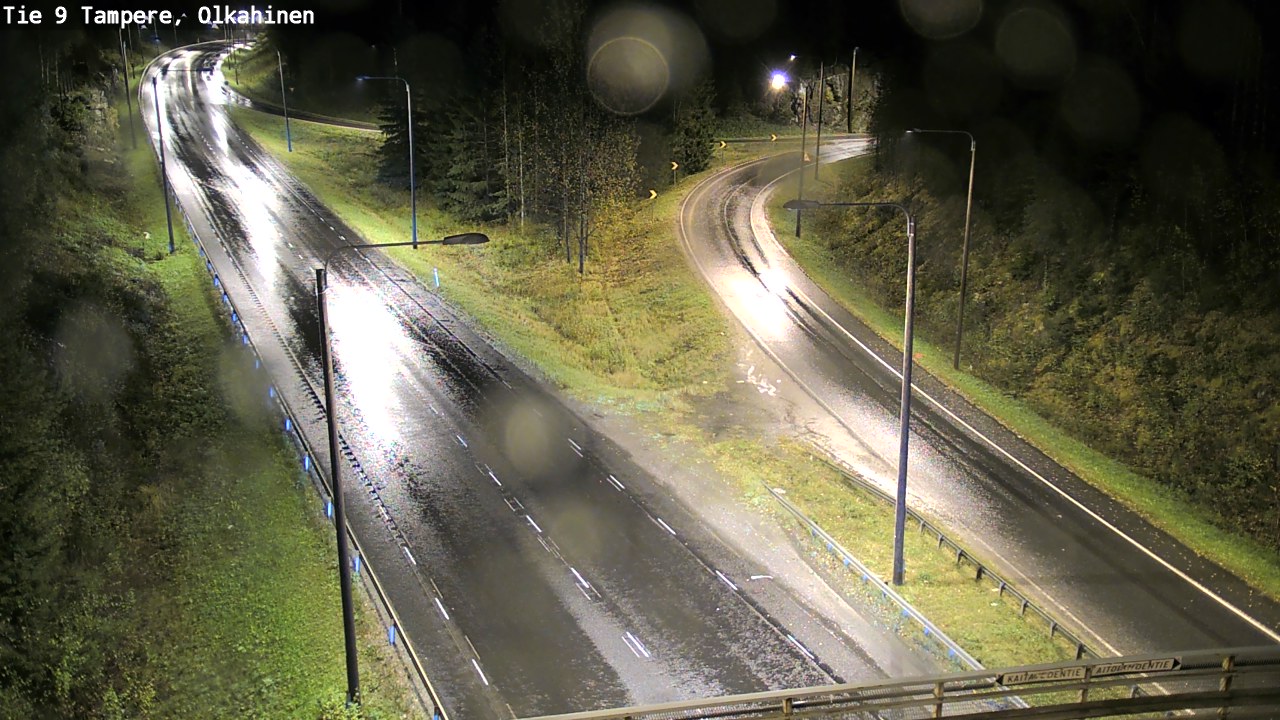 Weather Camera Image Road 9 Tampere, Olkahinen, Tampere, Pirkanmaa
