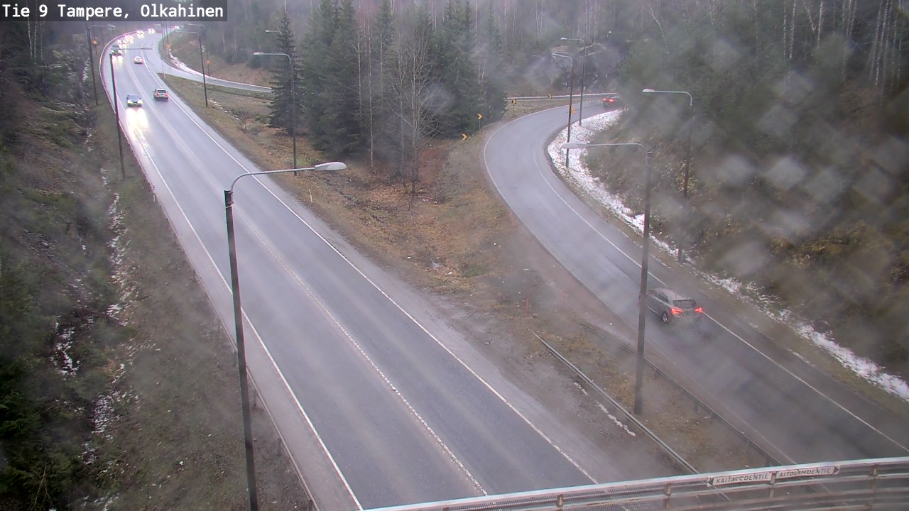 Weather Camera Image Road 9 Tampere, Olkahinen, Tampere, Pirkanmaa