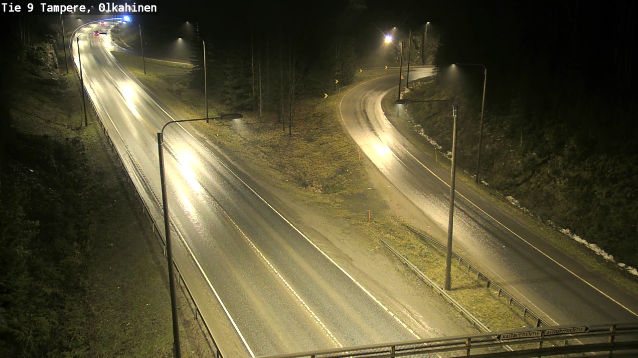 Weather Camera Image Road 9 Tampere, Olkahinen, Tampere, Pirkanmaa