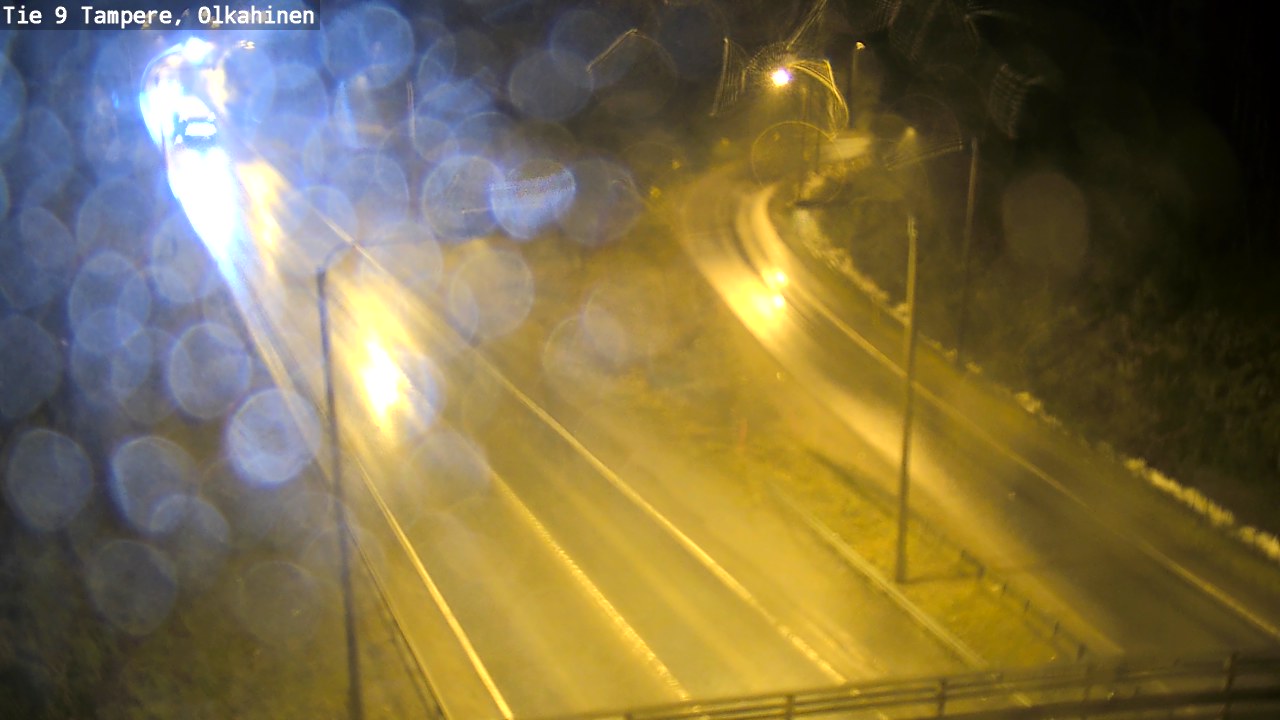 Weather Camera Image Road 9 Tampere, Olkahinen, Tampere, Pirkanmaa