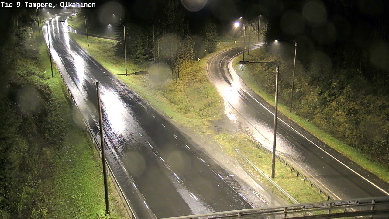 Weather Camera Image Road 9 Tampere, Olkahinen, Tampere, Pirkanmaa
